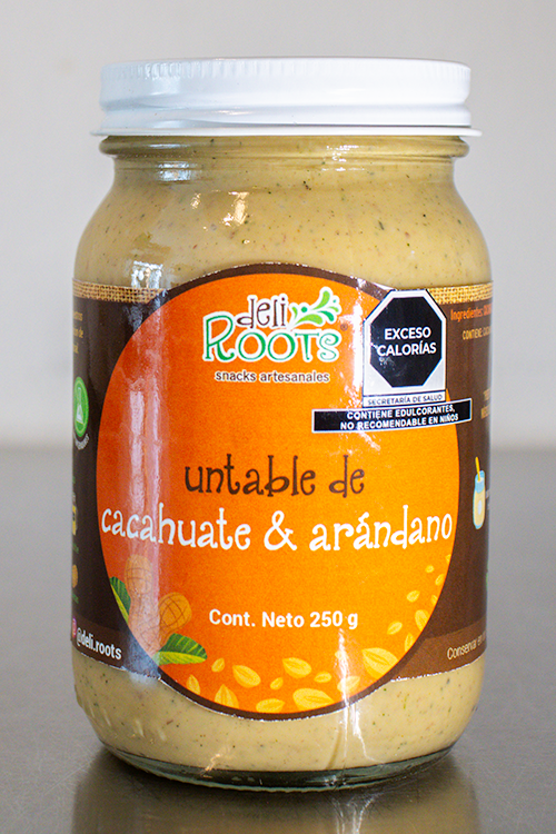 DeliRoots Untable Cacahuate y Arandano