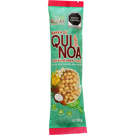 Barras Quinoa Almendra y Coco