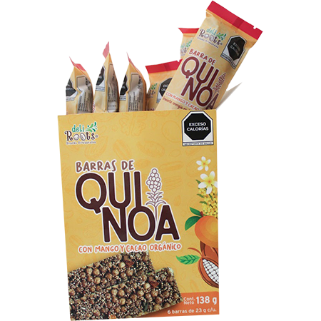 Caja Barra Quinoa Mango
